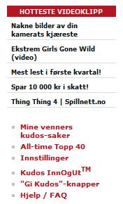 Kudos videotoppen